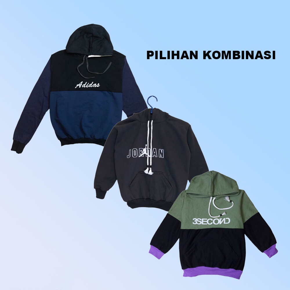 Jaket Sweater Hoodie Anak Laki Laki Perempuan Umur 1 - 7 Tahun