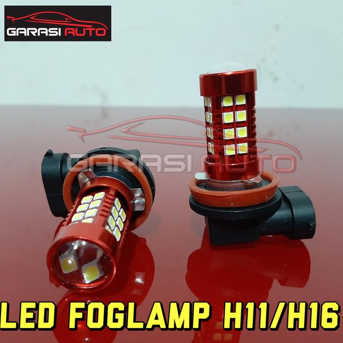 Lampu Led Bohlam Foglamp Fog Lamp Kabut Putih H16 Mobil Rush Terios