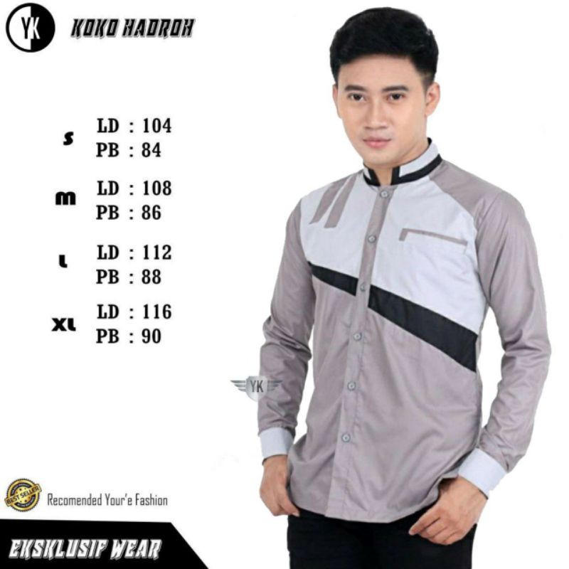 Koko Kombinasi seragam hadroh baju hadroh Az Zahir baju koko gus Azmi