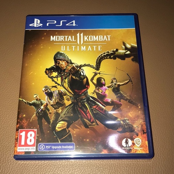[PS4] Mortal Kombat 11 Ultimate (Region 2 / English) MK11 MK BD Kaset PS 4 CD Games Playstation PS5 