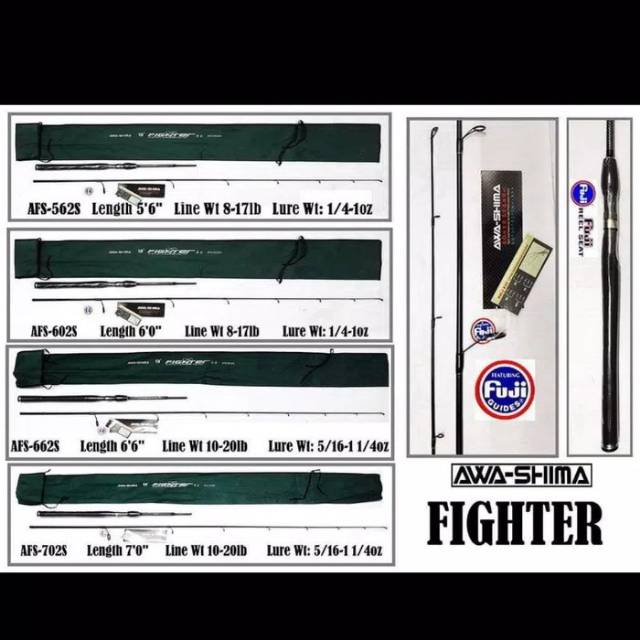 ROD AWA-SHIMA 13 FIGHTER AFS-662MS