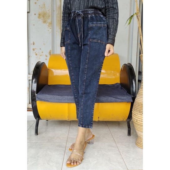 Baggypant Jeans, Joger Jeans, Celana Wanita, Celana Jeans Wanita,Leging Jeans ABG