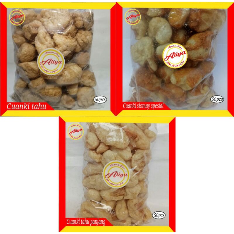 

Cuanki TAHU PANJANG / Tahu BULAT / Siomay SPESIAL ( TOPING 50pcs). Bahan toping baso aci seblak dll