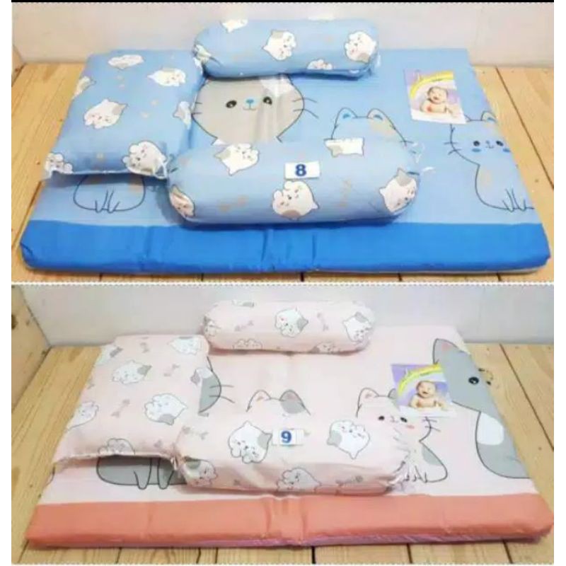 SET MATRAS BAYI JESSY / KASUR BAYI SET BANTAL GULING