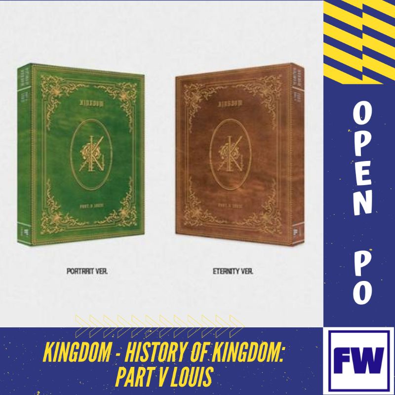 Kingdom History of Kingdom: Part V. Louis Mini Album Vol. 5 Official
