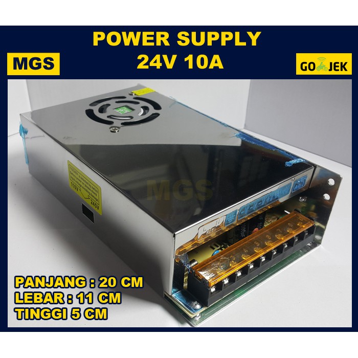 Power Supply Switching 24V 10A