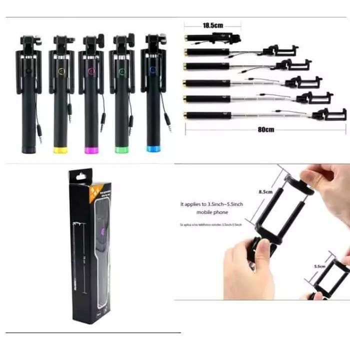 Votre SM-04 Monopod Tongsis Kabel Holder U