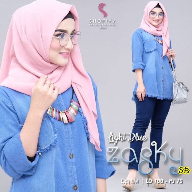 BLOUSE ZASKY by SHOFIYA BLOUSE MODERN