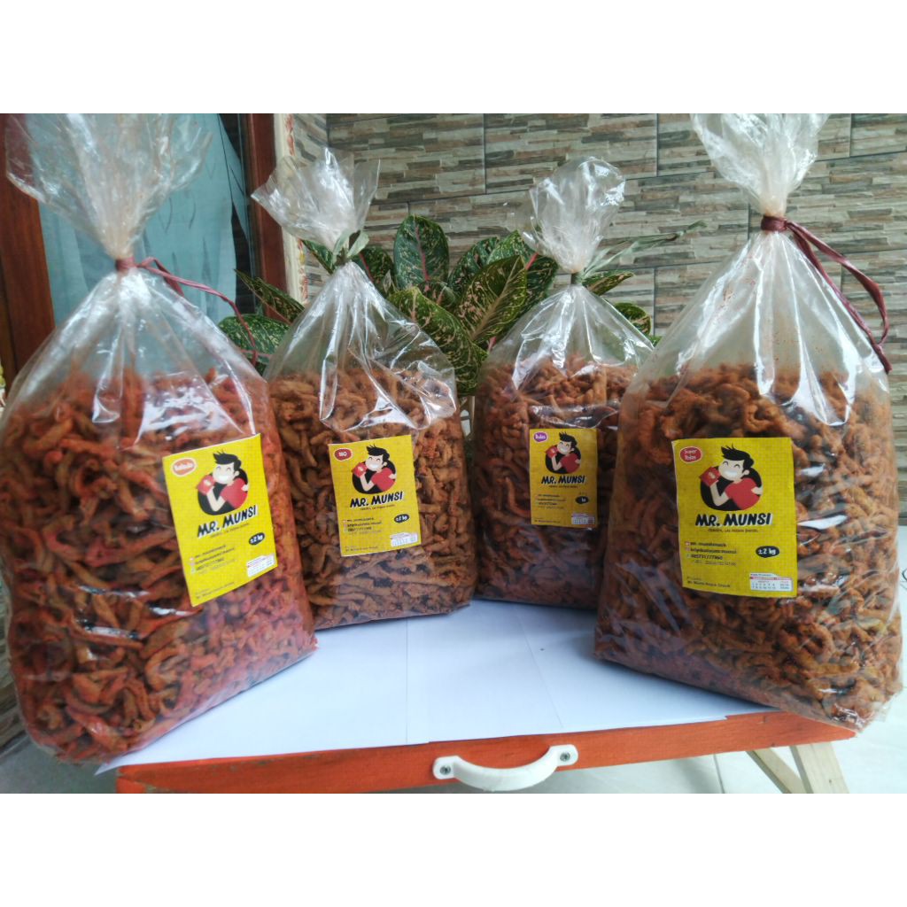 

Keripik usus ayam aneka rasa ( 2 KG ) kripik gurih renyah 2 kg camilan kiloan cemilan kekinian