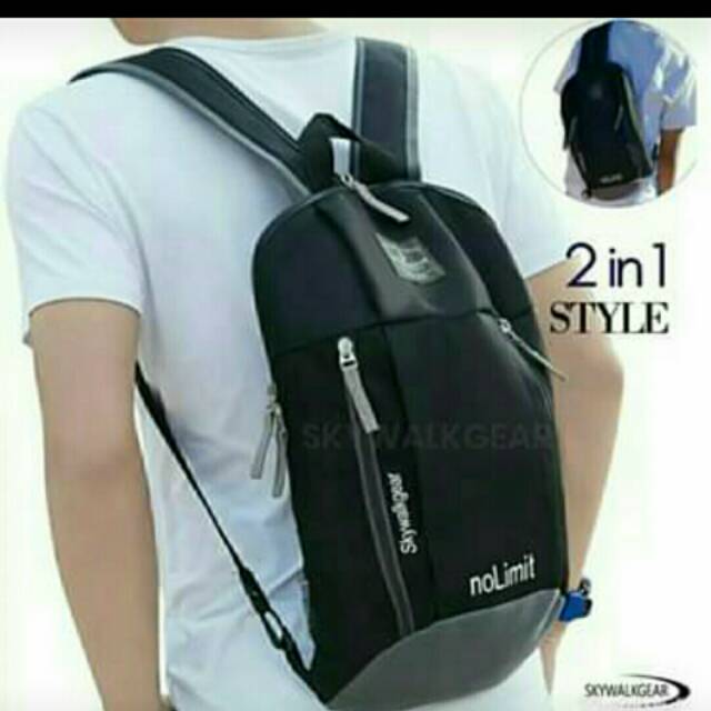 Tas SKYWALKGEAR 2 in 1 (ransel & selempang)
