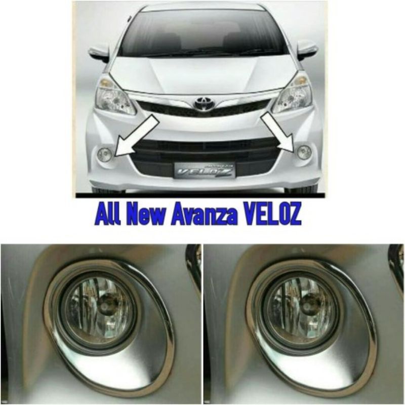 GARNISH FOGLAMP AVANZA VELOZ
