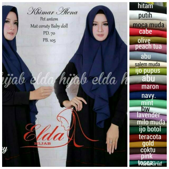 Alena Khimar ORI Elda Hijab