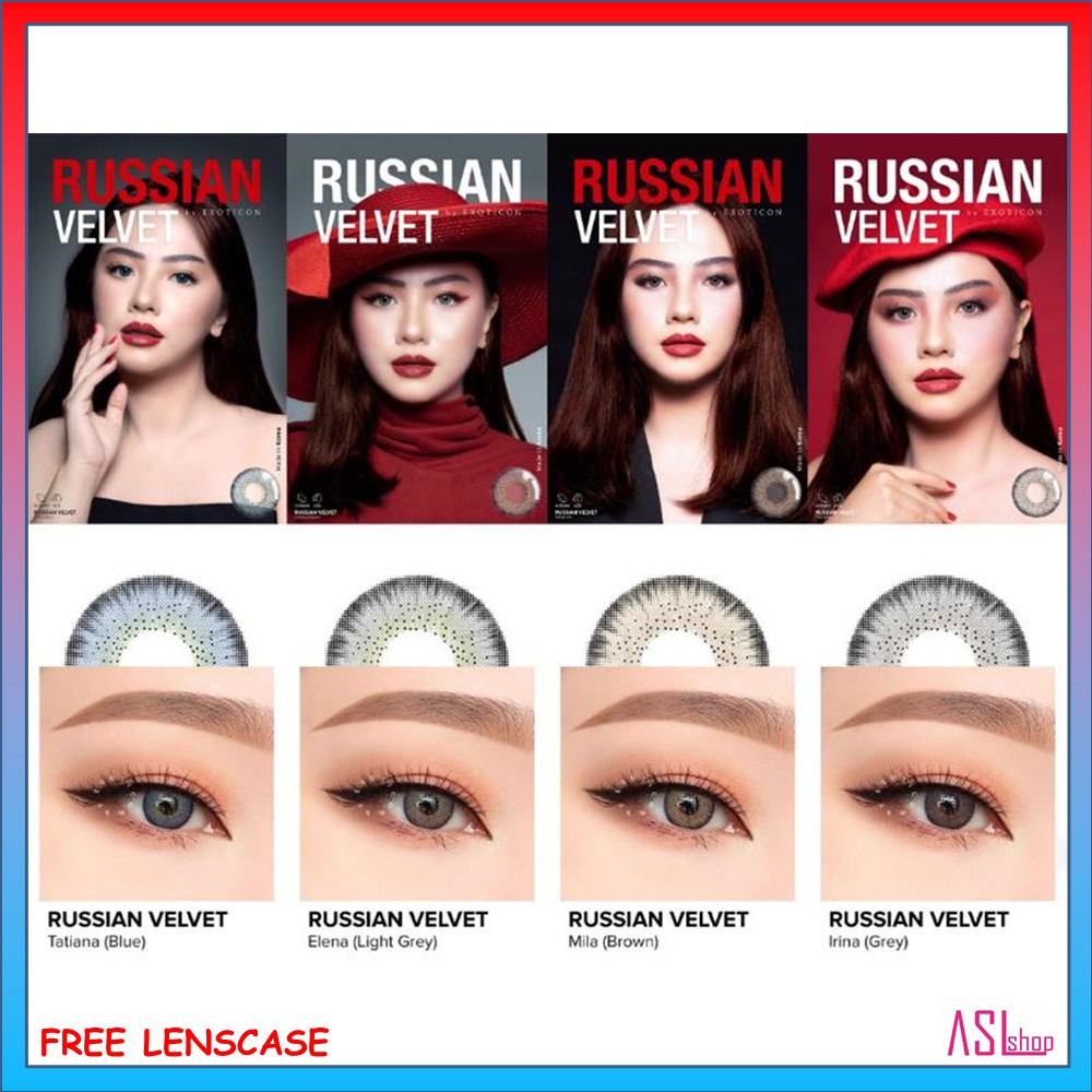 SOFTLENS X2 RUSSIAN VELVET BY EXOTICON NORMAL