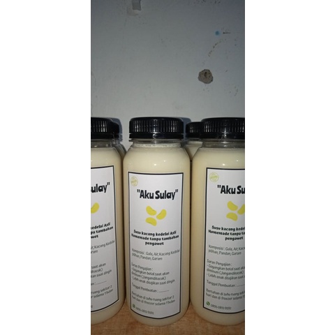 

Sulay (susu kedelai asli)