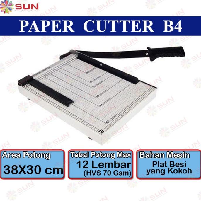 

Alat Potong Kertas ukuran B4 ( Paper Cutter B4 ) MURMER