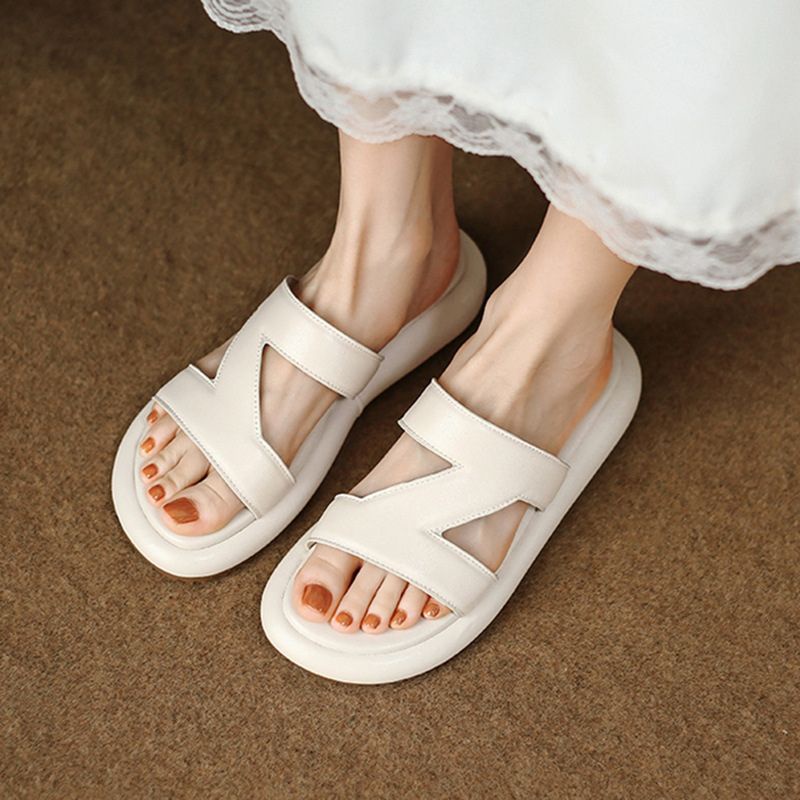 DDS21663 Sandal Slop Wanita Fashion Import ZK Flip Flop Ready Jakarta Bisa COD (With Box)