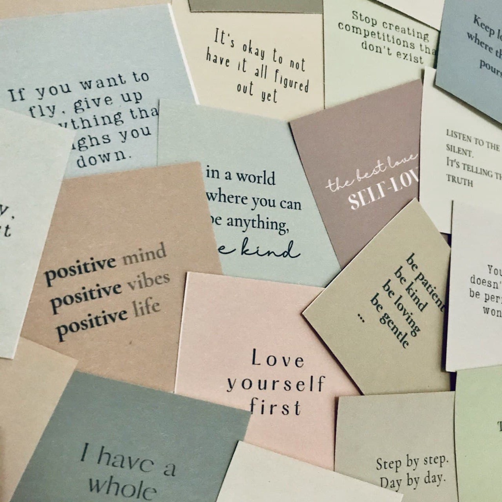 

Affirmation words | Journal Deco | Deco Paper | Scrapbook