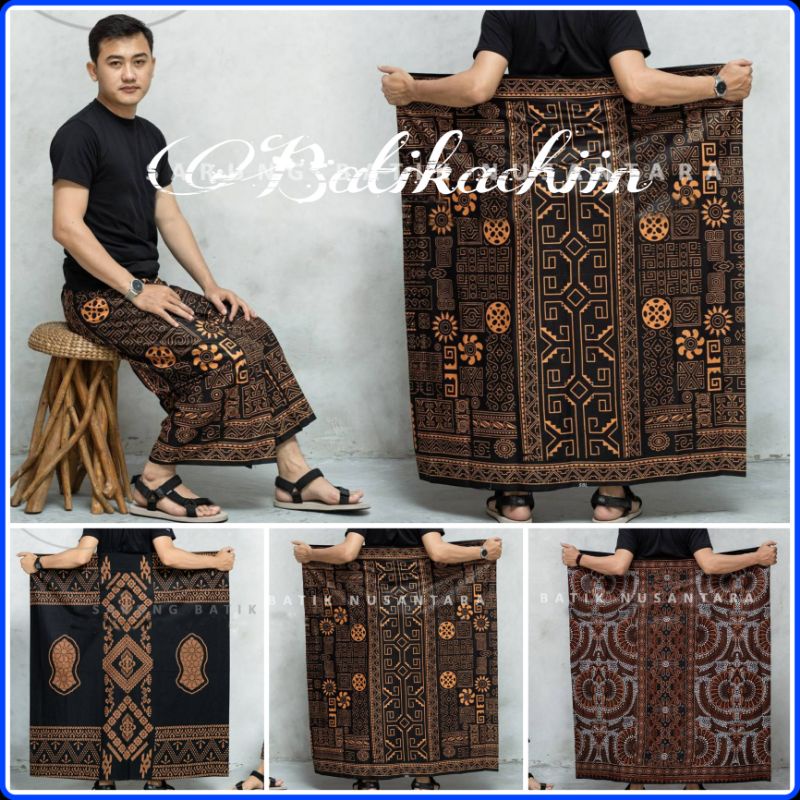 SARUNG BATIK PEKALONGAN SARUNG MOTIF WAYANG