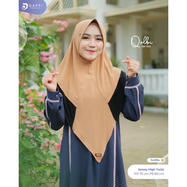 Hijab Instant Qolbi ORI Daffi Hijab