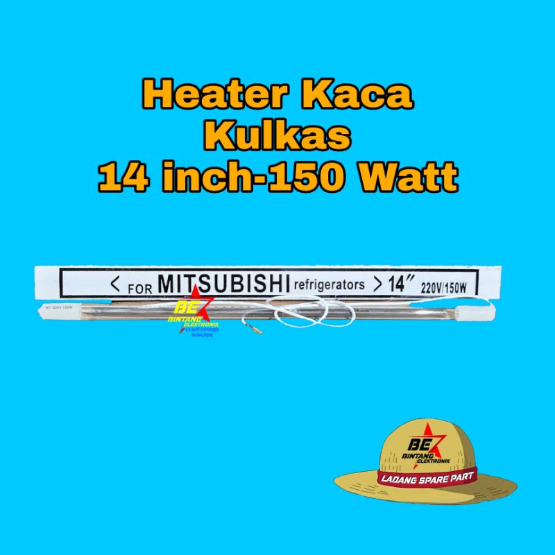 [COD] HEATER KACA 14 INCH PEMANAS KULKAS KACA 14&quot; HEATER KULKAS 14 INCHI