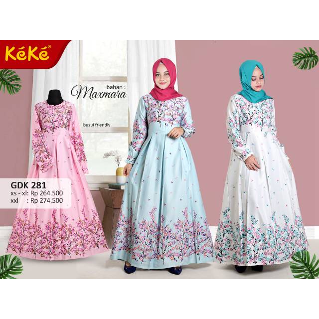 Gamis Dewasa Keke ~ GDK 281 ~
