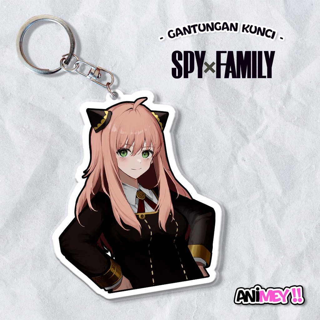 Gantungan Kunci Anya Forger / Ganci / Keychain Anime Spy x Family
