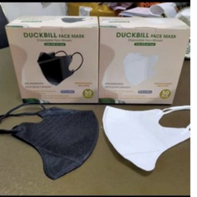 MASKER DUCKBILL Y&B HITAM / MASKER DUCKBILL Y&B PUTIH / YNB HITAM / YNB PUTIH