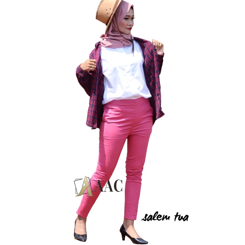 Celana Katun Wanita Anti Begah , Daily Pants