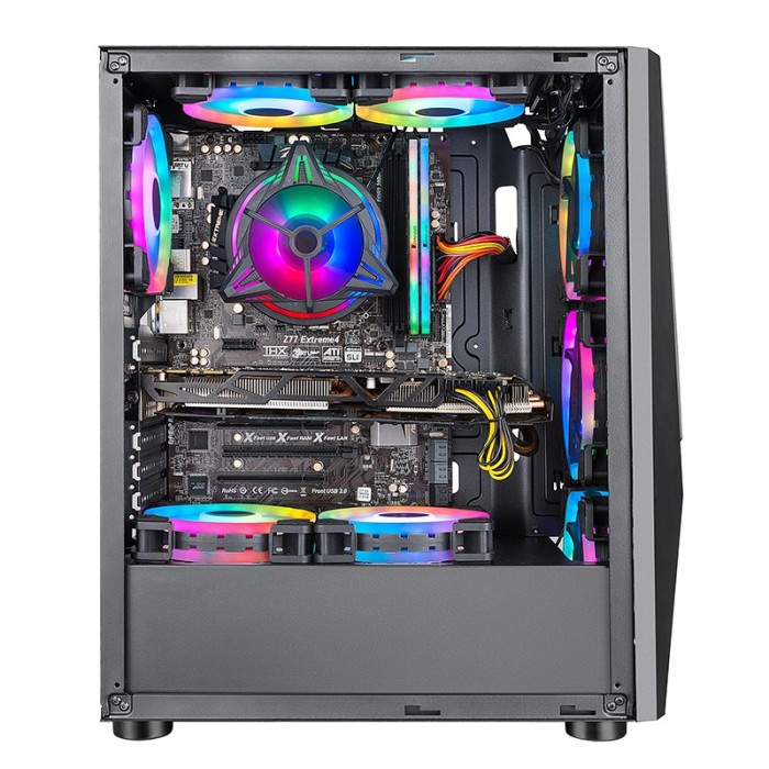 PC Case / Casing komputer Digital Alliance Unicorn X include 1Fan