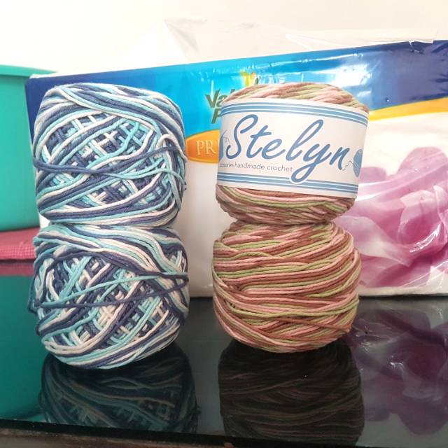 Benang rajut big ply sembur