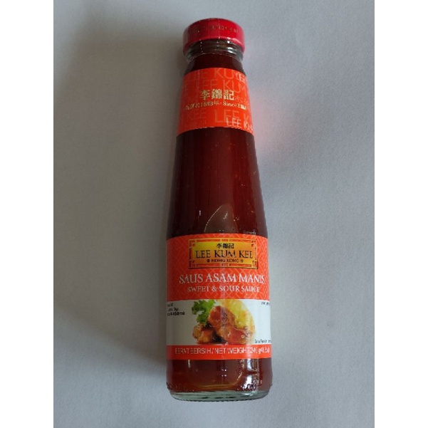 

SAUS ASAM MANIS LEE KUM KEE SWEET & SOUR 240 G