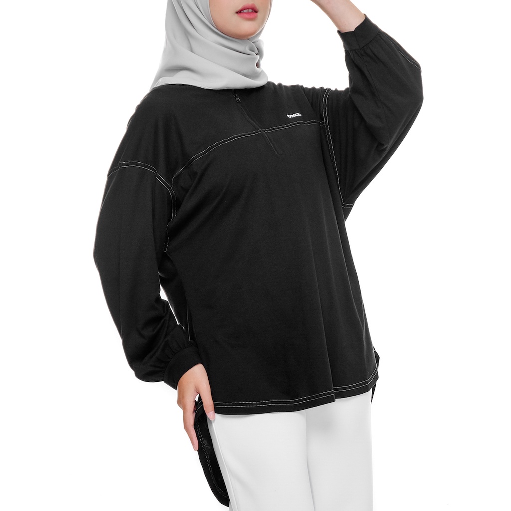 Torch Depok Atasan Wanita Kaos Panjang Women Long Sleeve Tees Jihyun