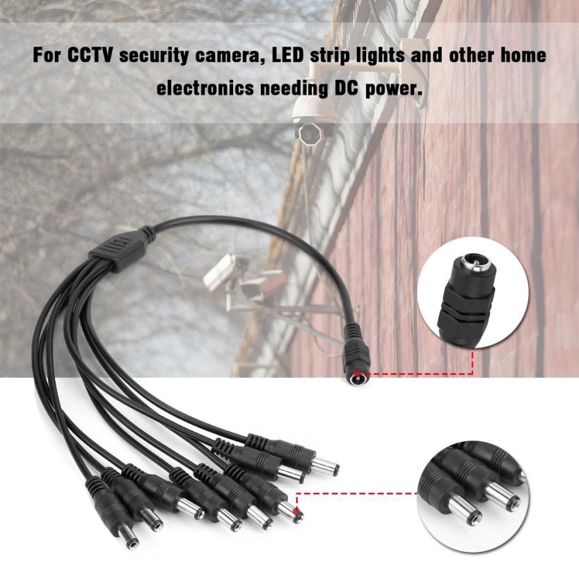 jack DC cctv jack DC male cabang 8 5.5mm jack DC universal cabang