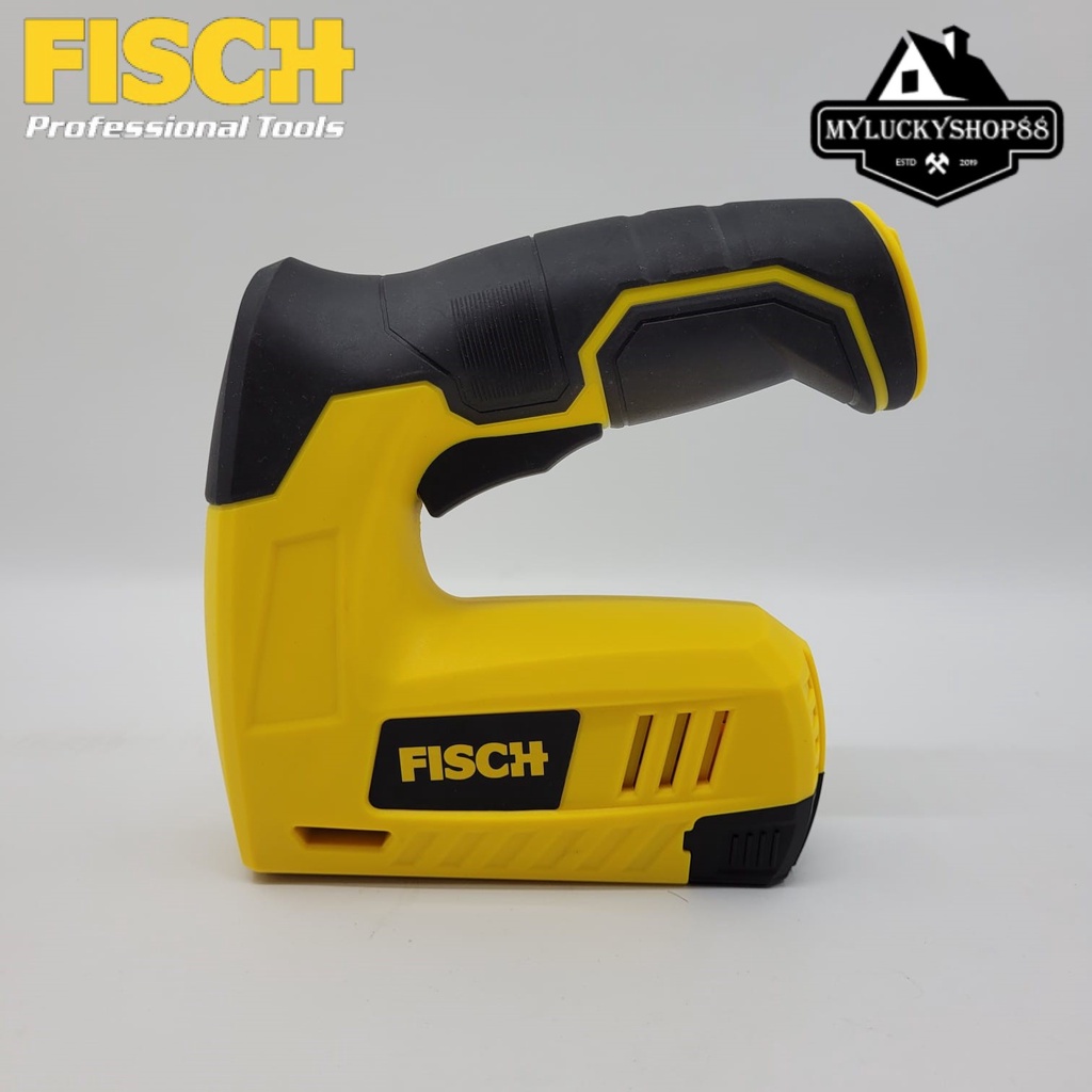 Fisch Stapler Gun Cordless 4V FSC012 Staples Paku Tembak Baterai