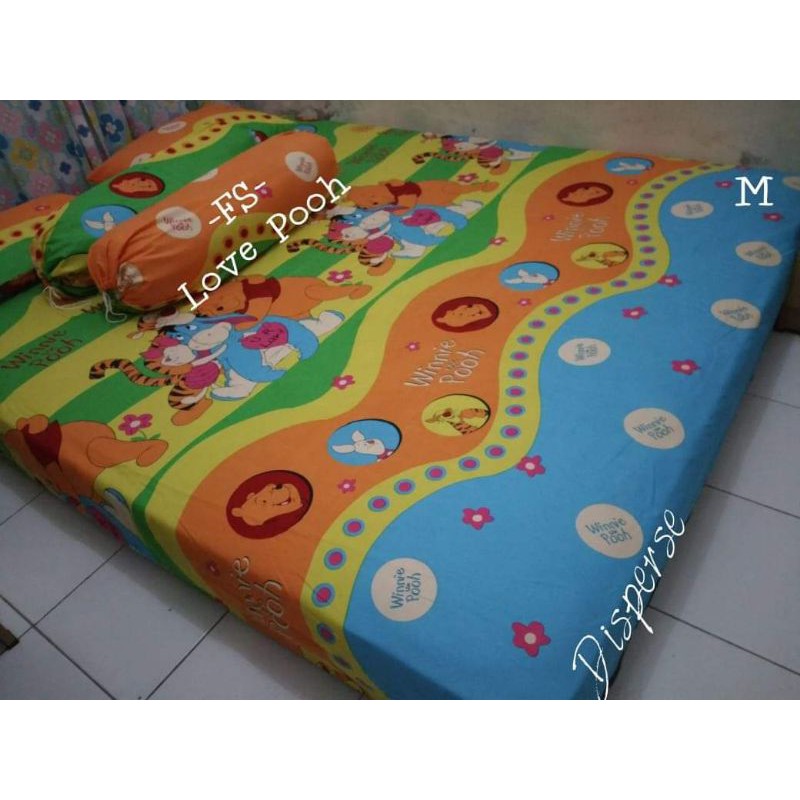 Sprei homemade  pooh ukur 180