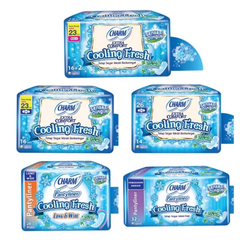 PEMBALUT CHARM COOLING FRESH