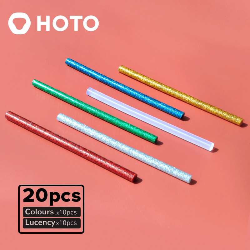 

20 PCS Refill Isi Pistol Lem Tembak Glue Stick 125 mm Xiaomi HOTO