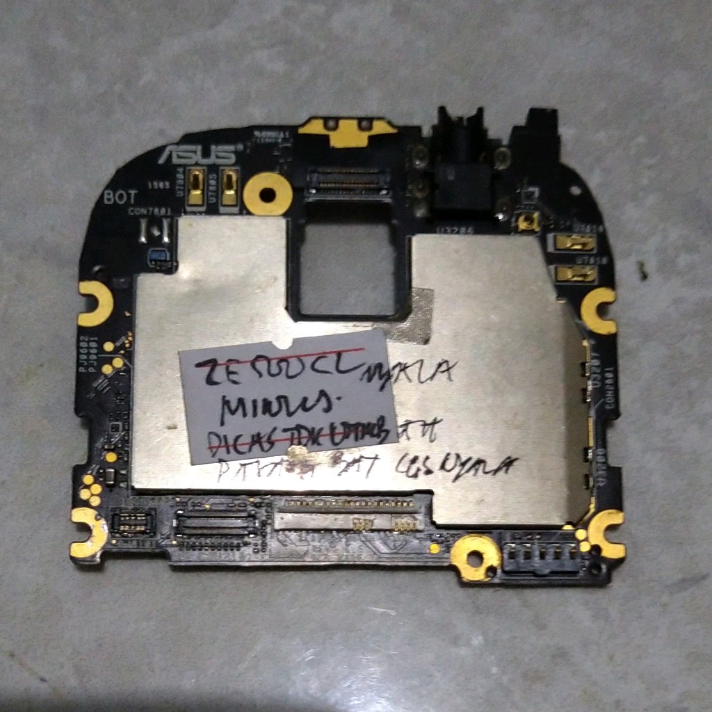 Mesin asus zenfone 2 z00d ze500cl nyala minus