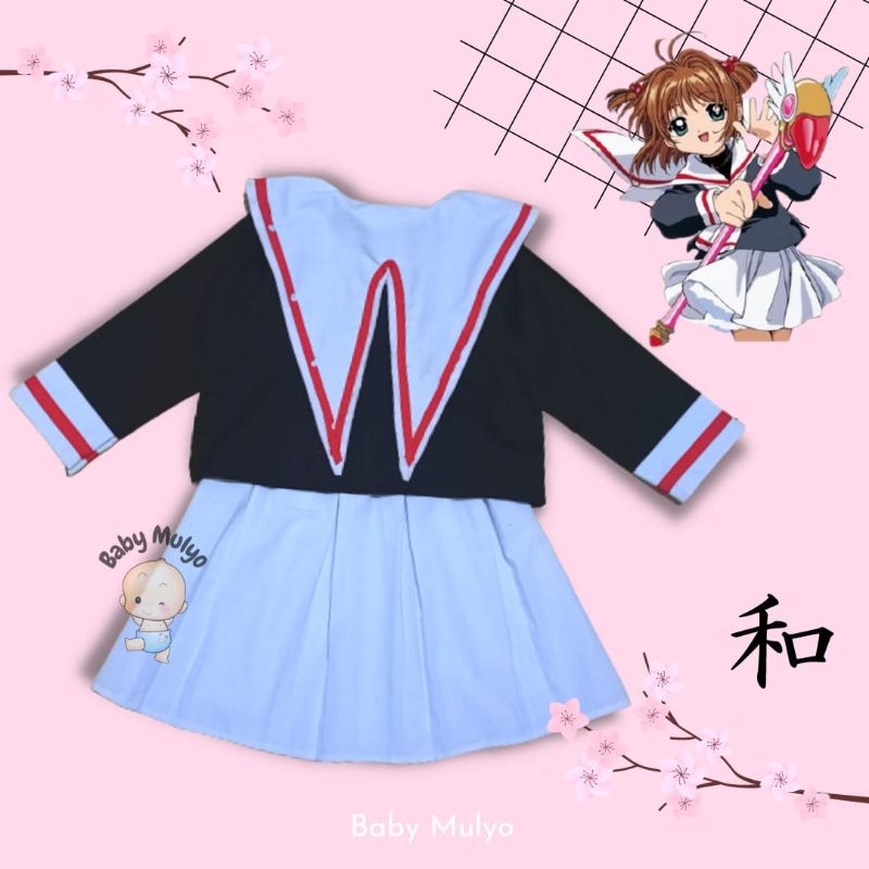 Costume High Quality Japan Anime School Uniform Seifuku // Kostum Seragam Anime