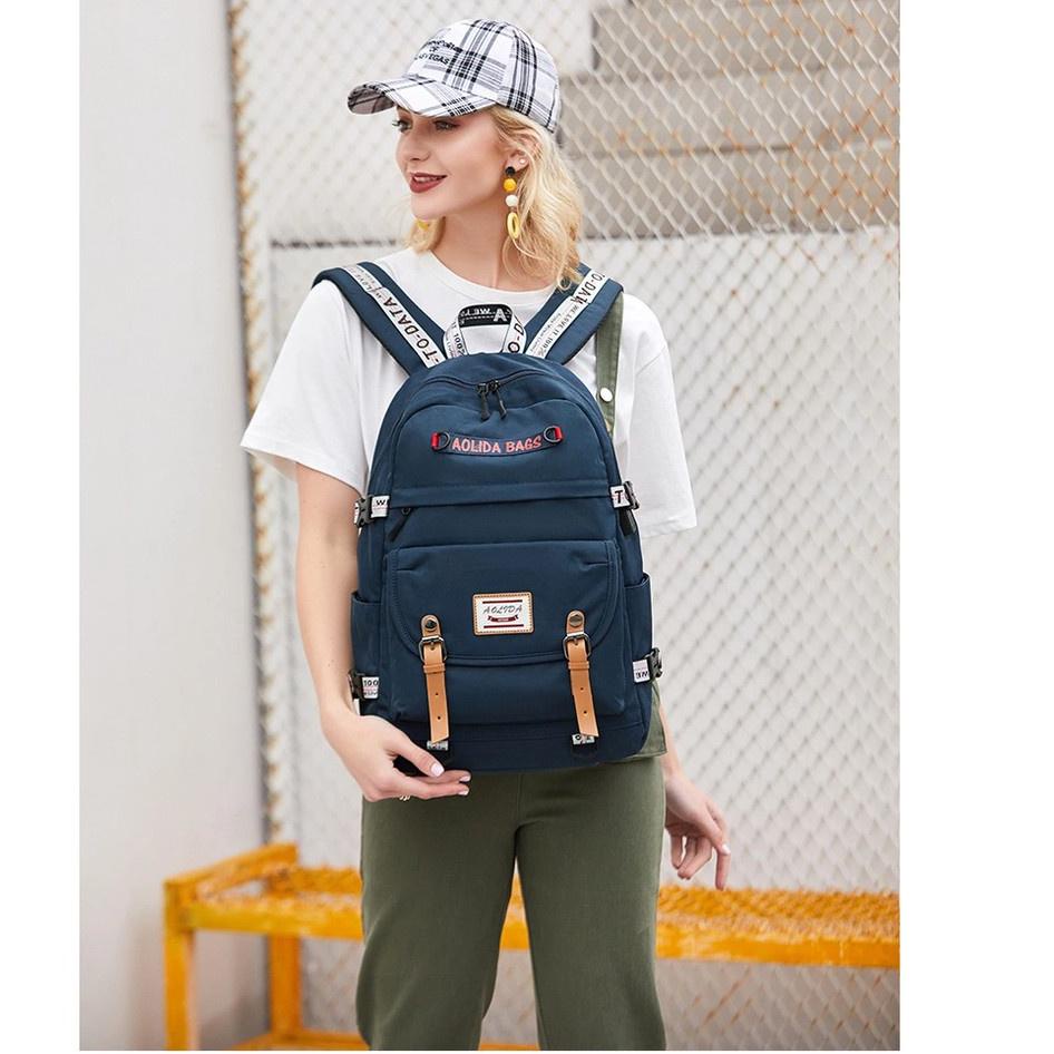 Ready Terkeren Tas Ransel Wanita Sekolah Tas untuk Remaja Gadis 2021 Ransel Perjalanan Tas anak SD S