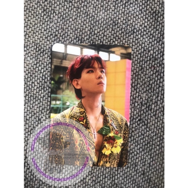 BAEKHYUN KOKOBOP PC PHOTOCARD BAEKHYUN