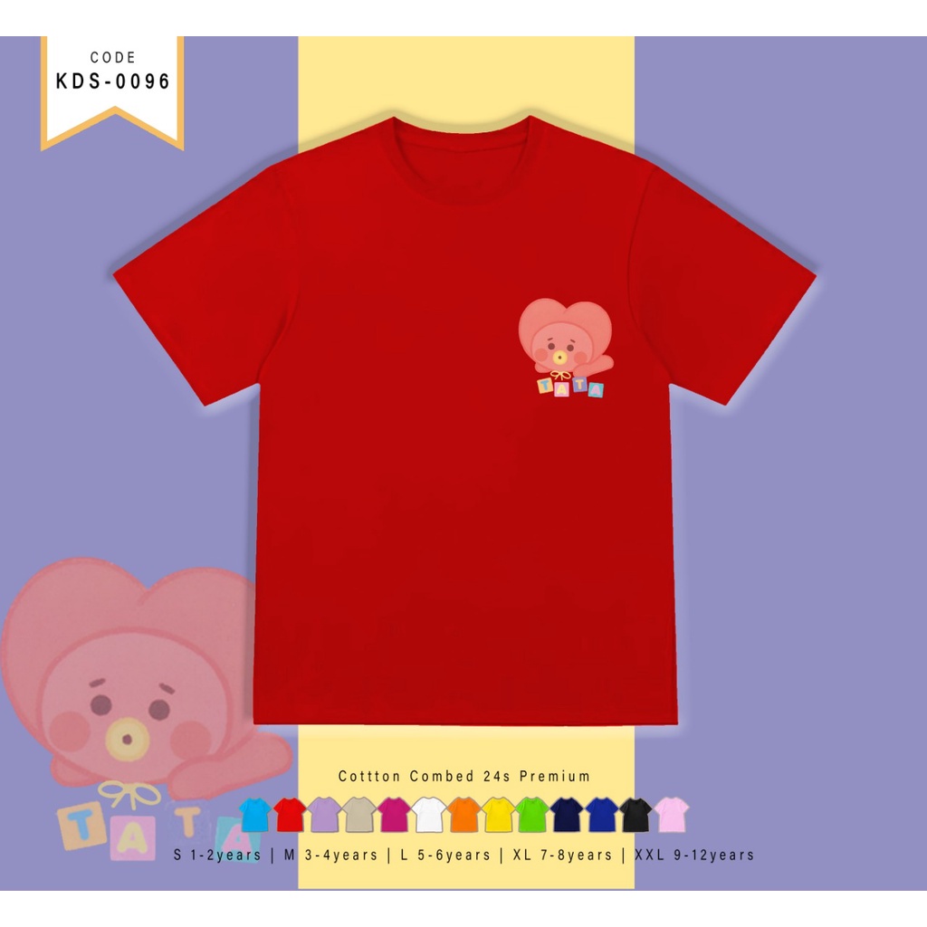 T-SHIRT KIDS TERMURAH / REAL PICTURE ADEM / BT211 RATTLE / CUSTOM TEE