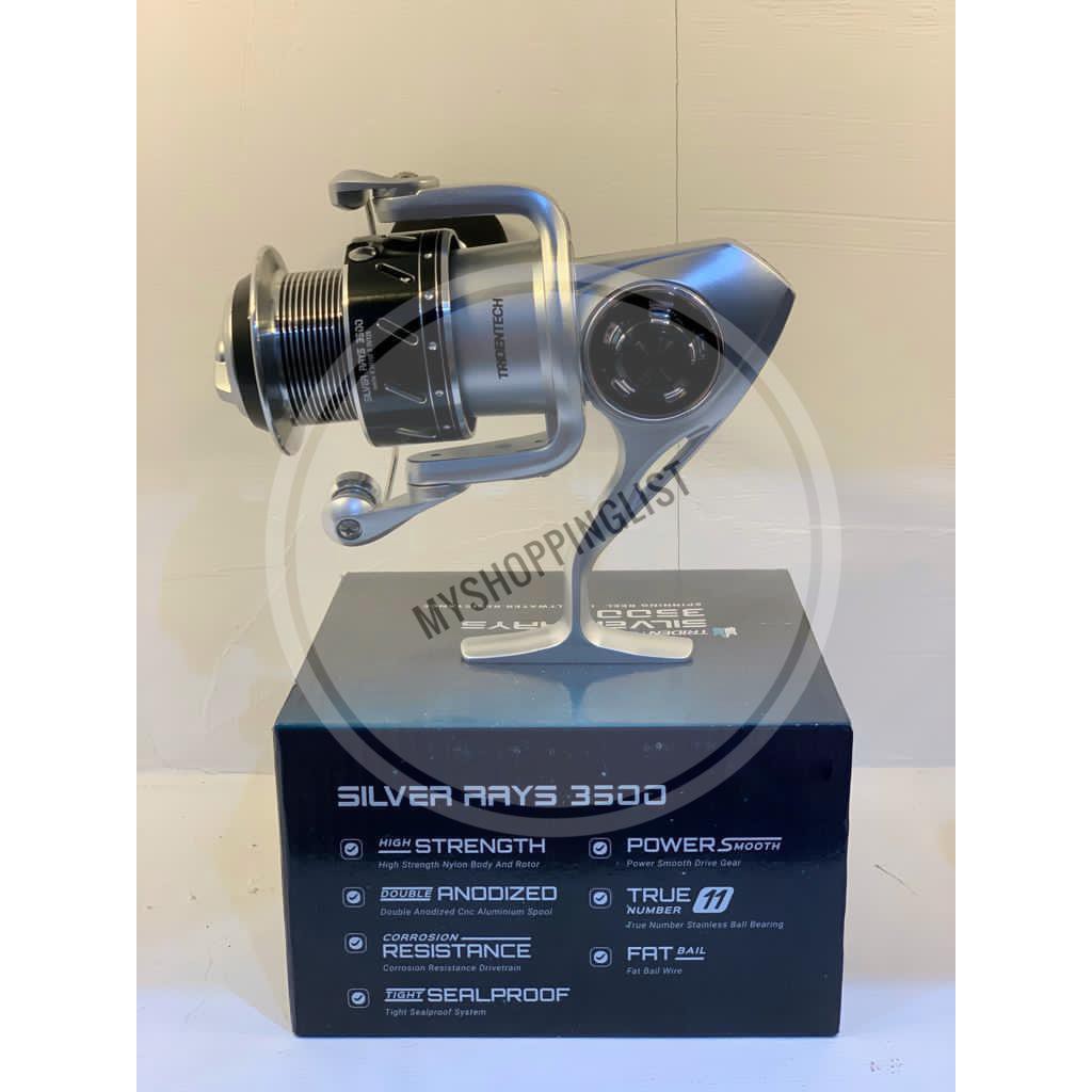 Reel Tridentech Silver Rays 3500, 5000, 6000, 7000 Saltwater SilverRays