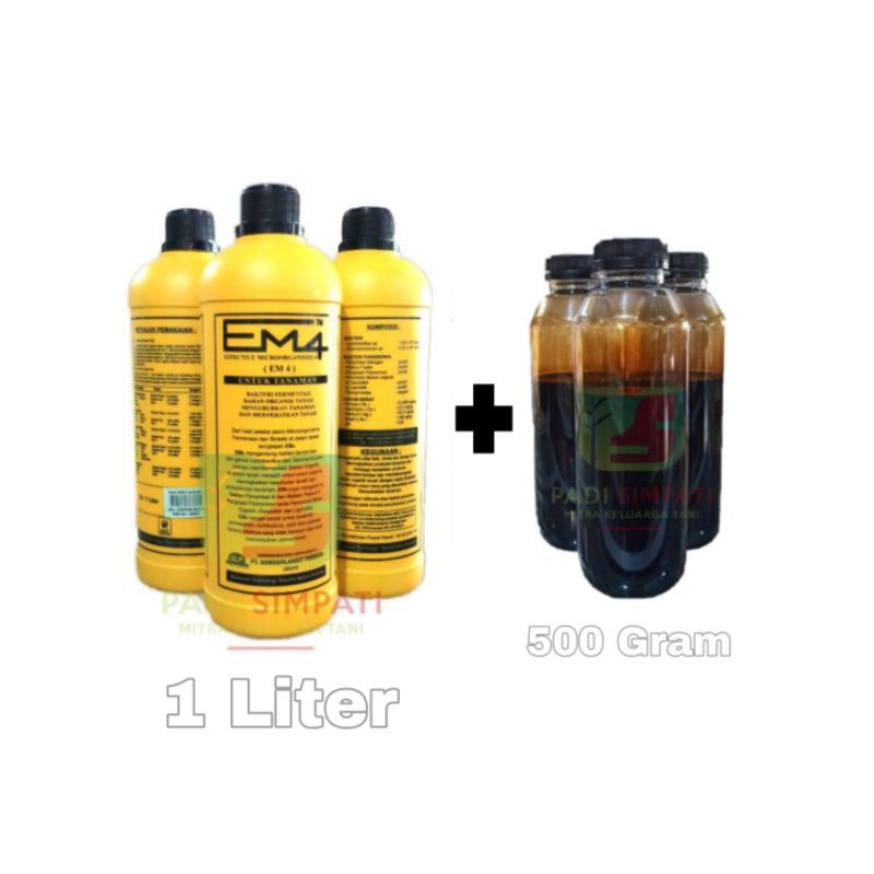 EM4 Pertanian Dan Molase Nutrisi Untuk Tanaman