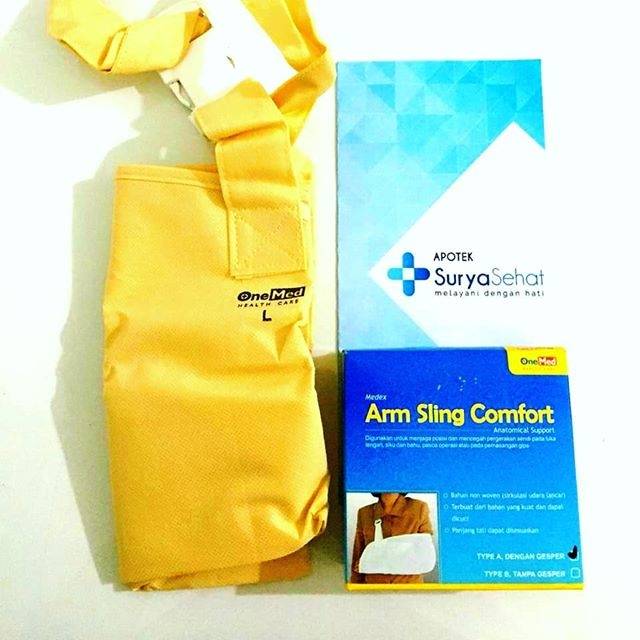 Arm Sling Comfort Sakamed/ Onemed - Penyangga lengan - Gendongan siku