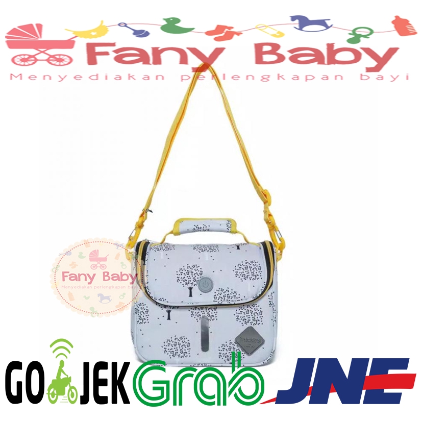 FRECKLES UV PROTABLE COOLER BAG FOREST GREY