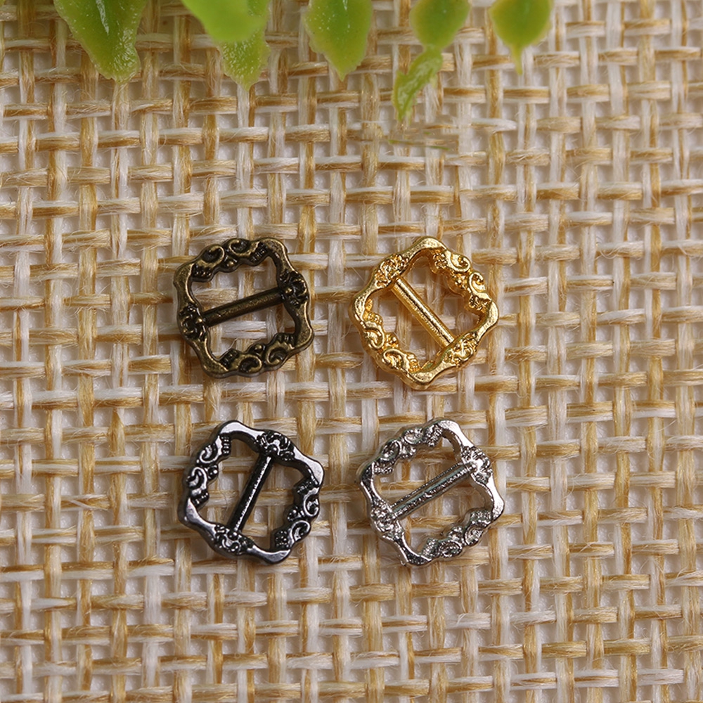 ROW 20/40pcs High Quality 3.5mm/7mm Girls Toys Mini Ultra-small 4 Colors Tri-glide Buckle