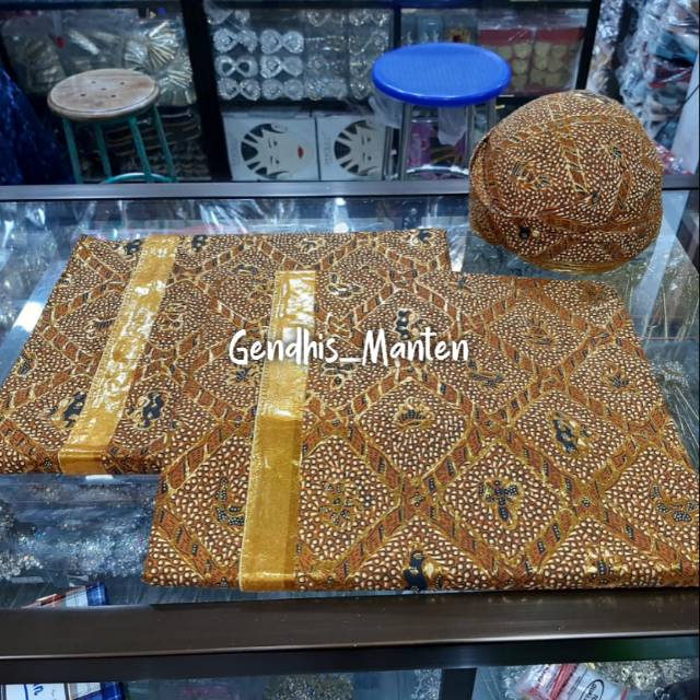 JARIK SET BLNGKON PENGANTIN (MOTIF SIDOMUKTI) / JARIK 1 SET = ISI 2