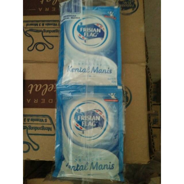 

Susu Kental Manis Frisian Flag Bendera isi 6 sachet per renteng