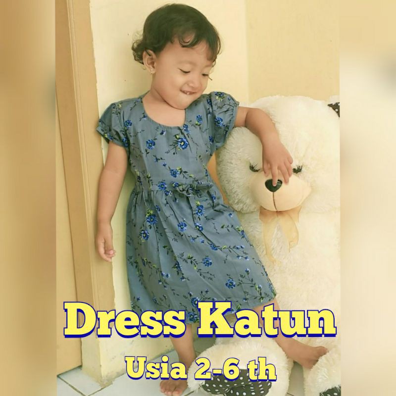 (COD) Dress Pita Anak (usia 2-6 th)